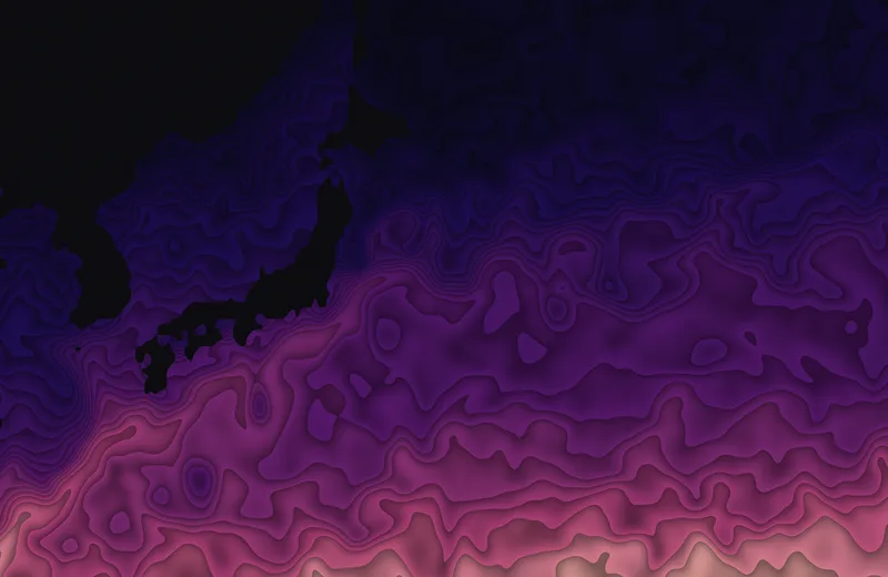 Kuroshio temperature